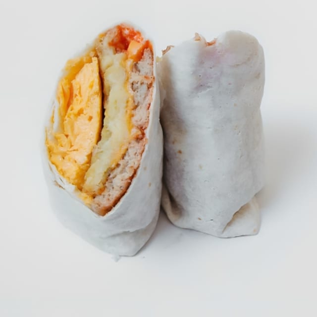 Cheese Steak Wrap.